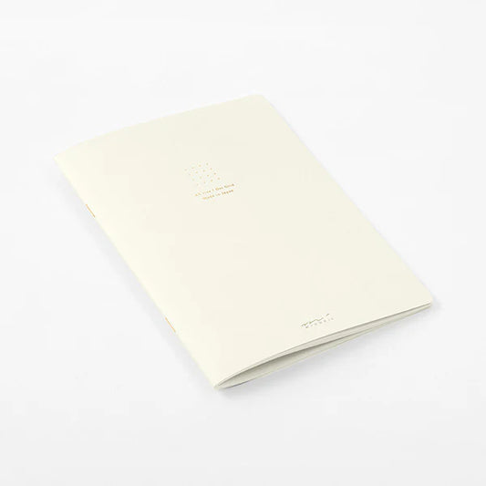 Midori Colour Dot Grid A5 Notebook - White