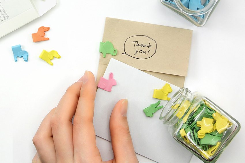 Midori Paper Clips (P-51) - Flower