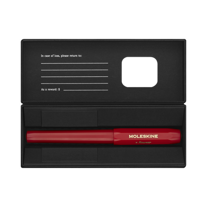 Moleskine x Kaweco Rollerball 0.7mm Red