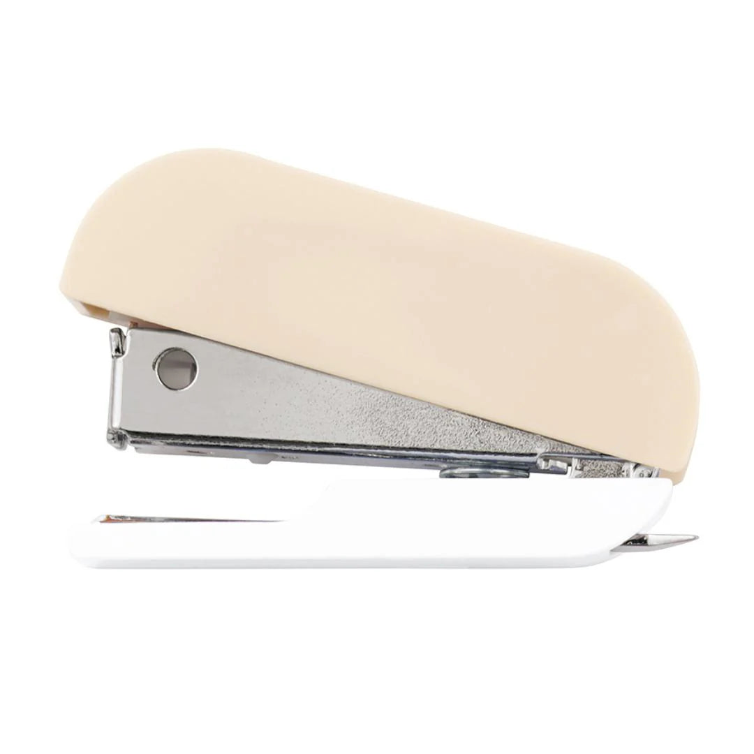 Plus Japan Team Demi Mini Stapler - Beige