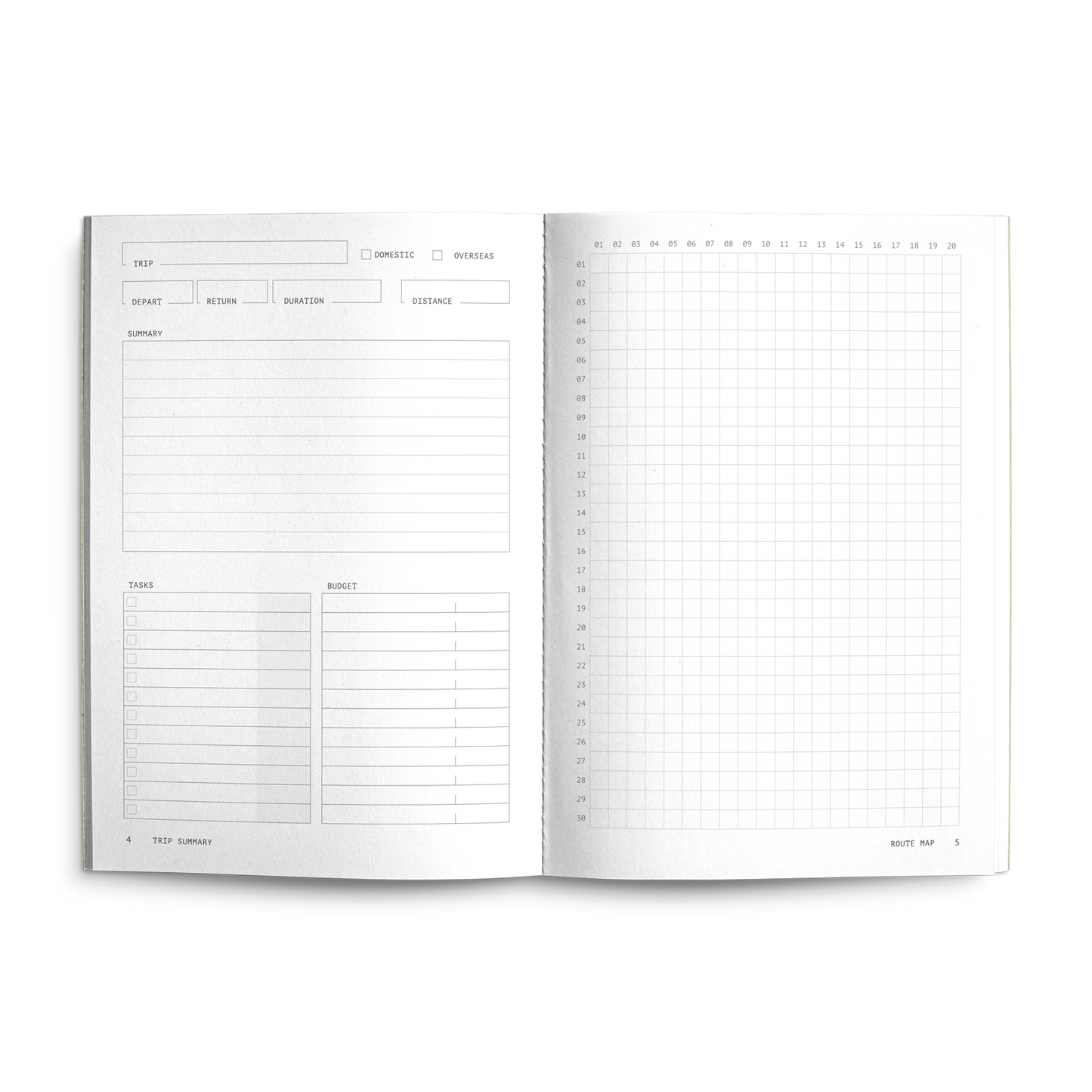 Creator's Friend Travel Planner A5 - Jade