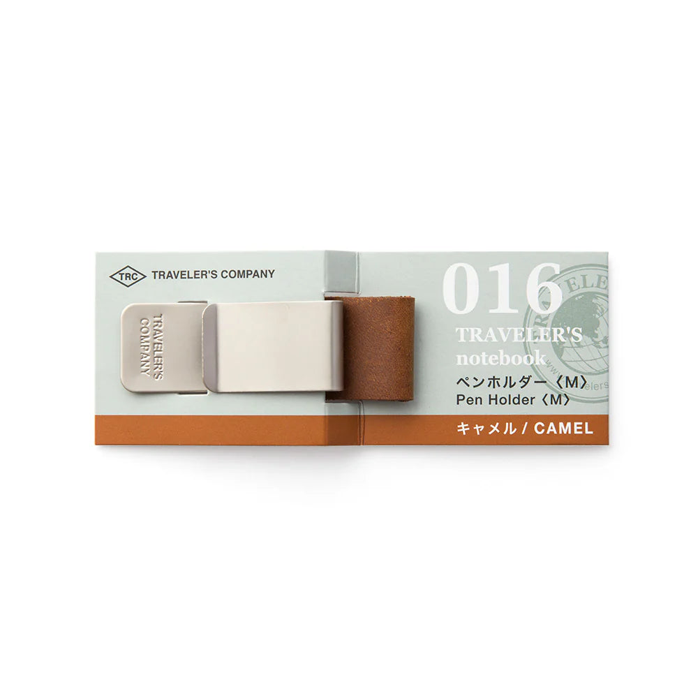 TRAVELER'S Notebook Pen Holder (016) M - Camel