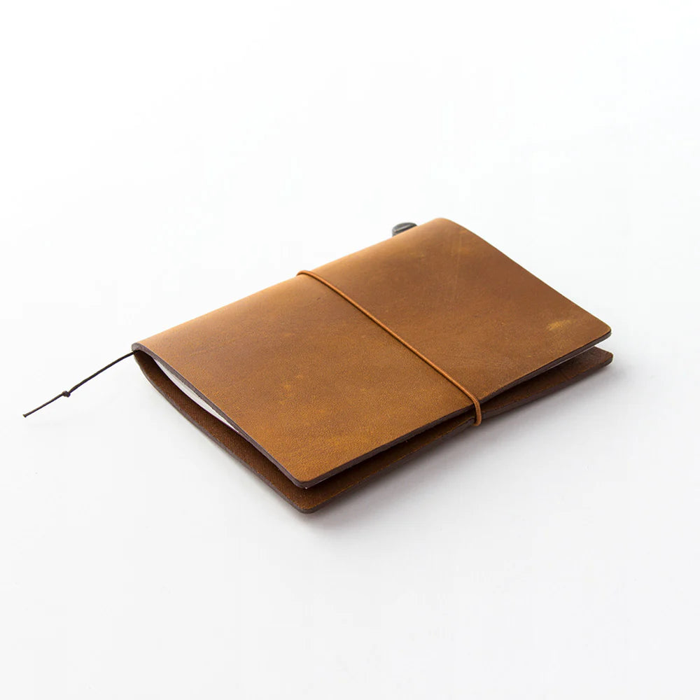 TRAVELER'S Notebook Starter Kit (Passport Size) - Camel