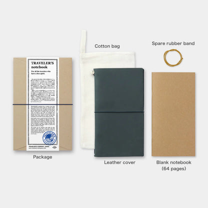 TRAVELER'S Notebook Starter Kit (Regular) - Blue
