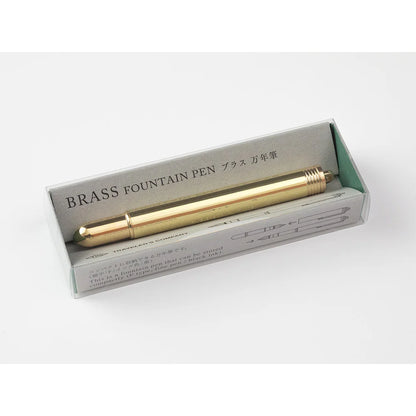 TRAVELER'S Brass Fountain Pen