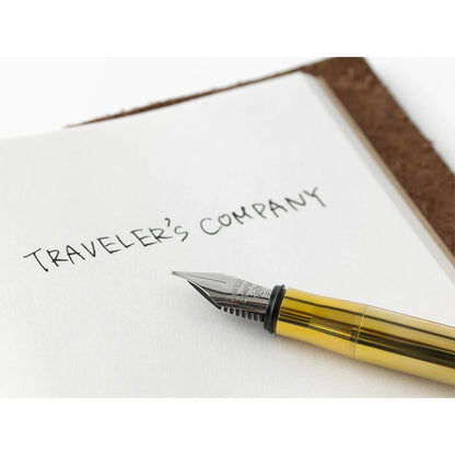 TRAVELER'S Brass Fountain Pen