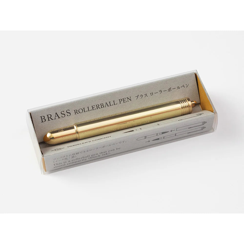 TRAVELER'S Brass Rollerball Pen