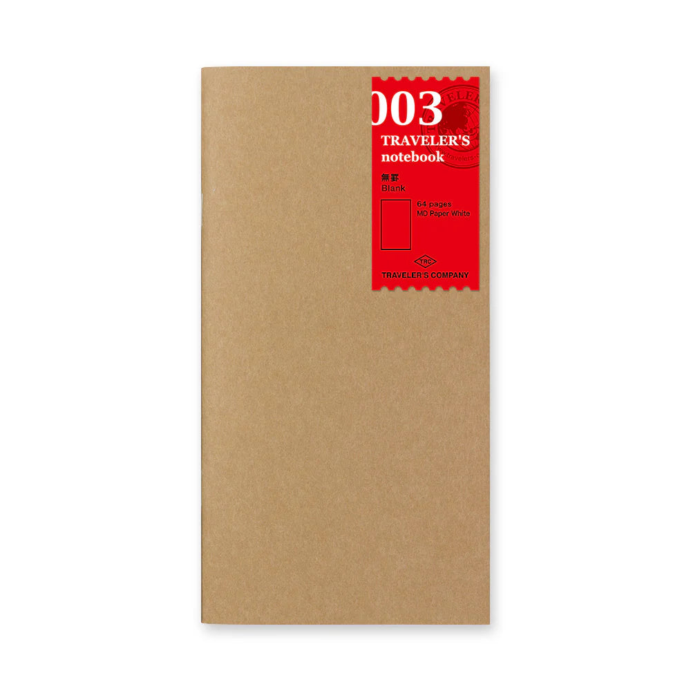 TRAVELER'S Notebook Refill (003) Blank