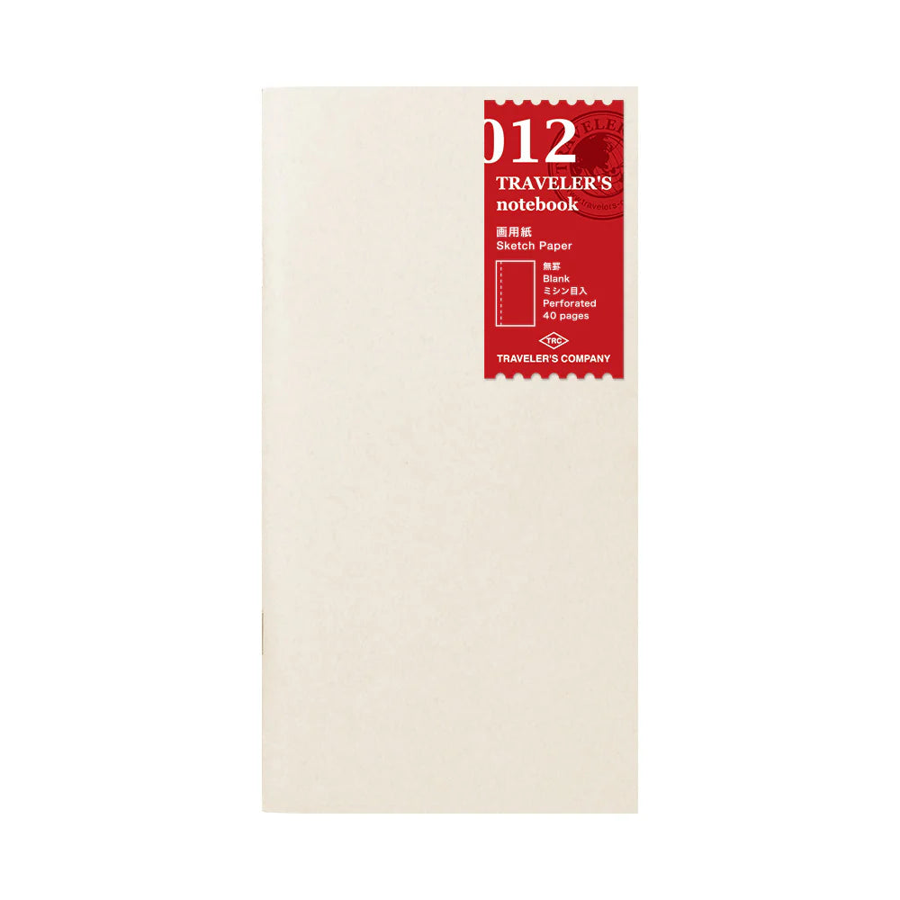 TRAVELER'S Notebook Refill (012) Sketch Paper