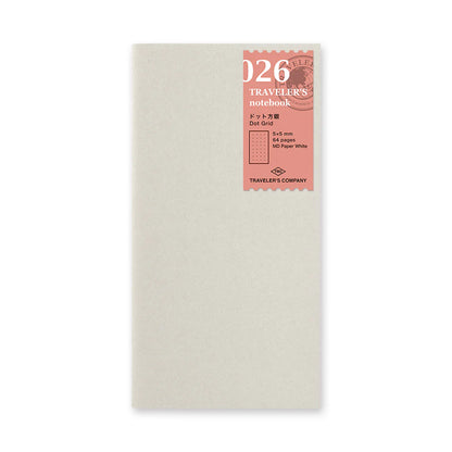 TRAVELER'S Notebook Refill (026) Dot Grid