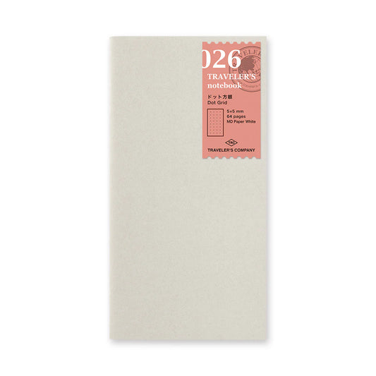 TRAVELER'S Notebook Refill (026) Dot Grid