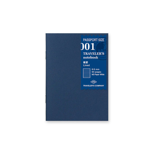 TRAVELER'S Notebook (Passport Size) Refill (001) Lined