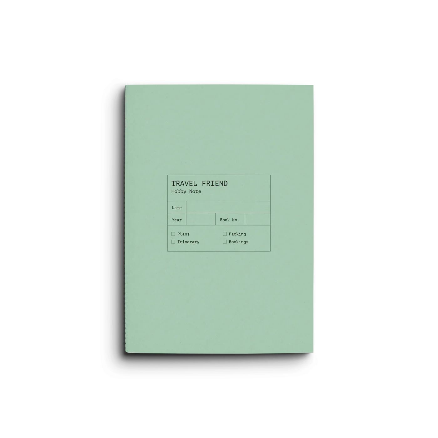 Creator's Friend Travel Planner A5 - Jade