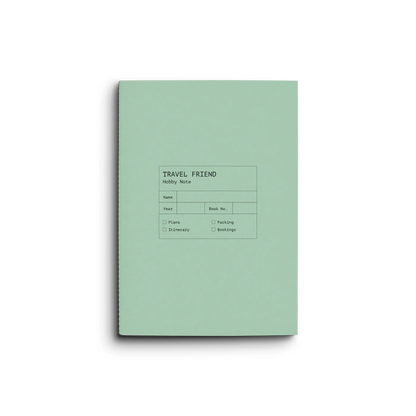 Creator's Friend Travel Planner A5 - Jade