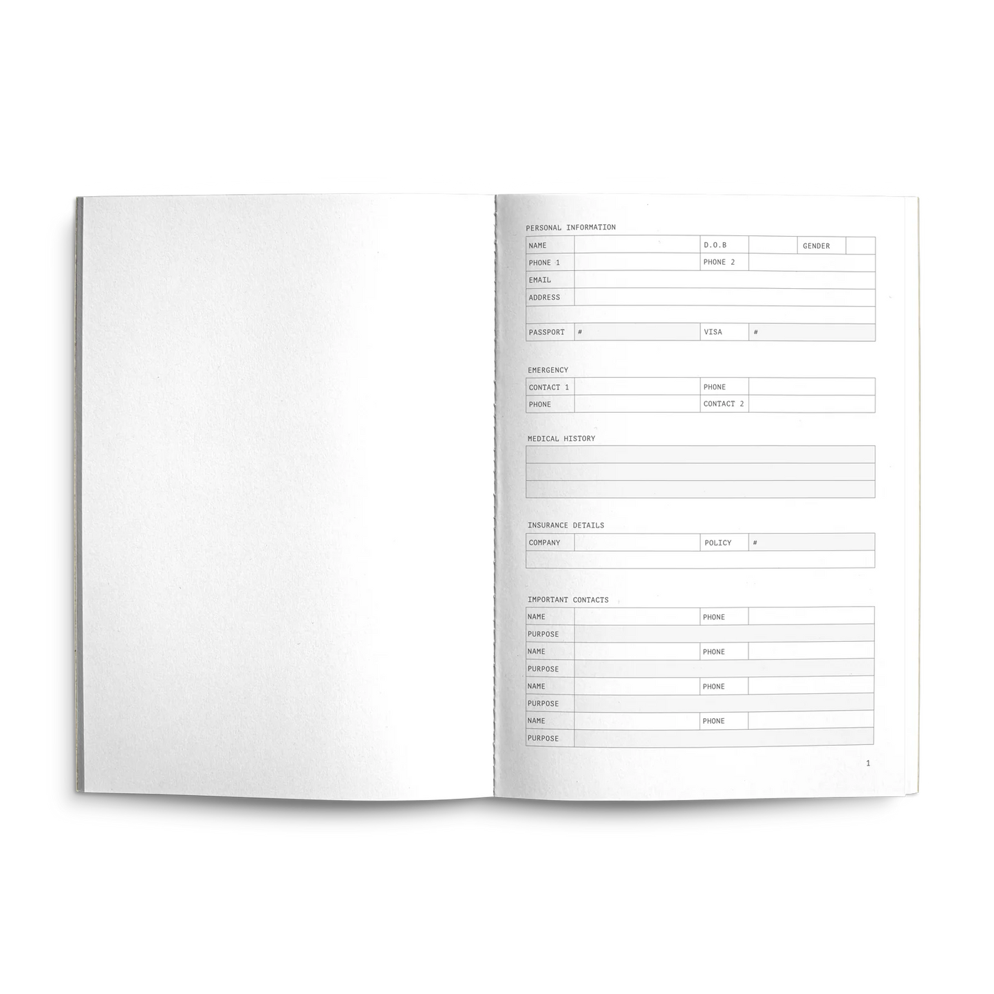 Creator's Friend Travel Planner A5 - Jade