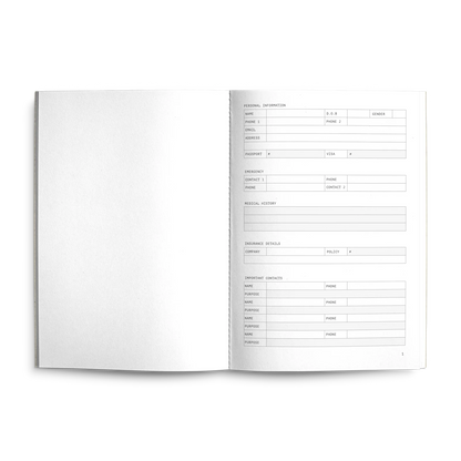 Creator's Friend Travel Planner A5 - Jade