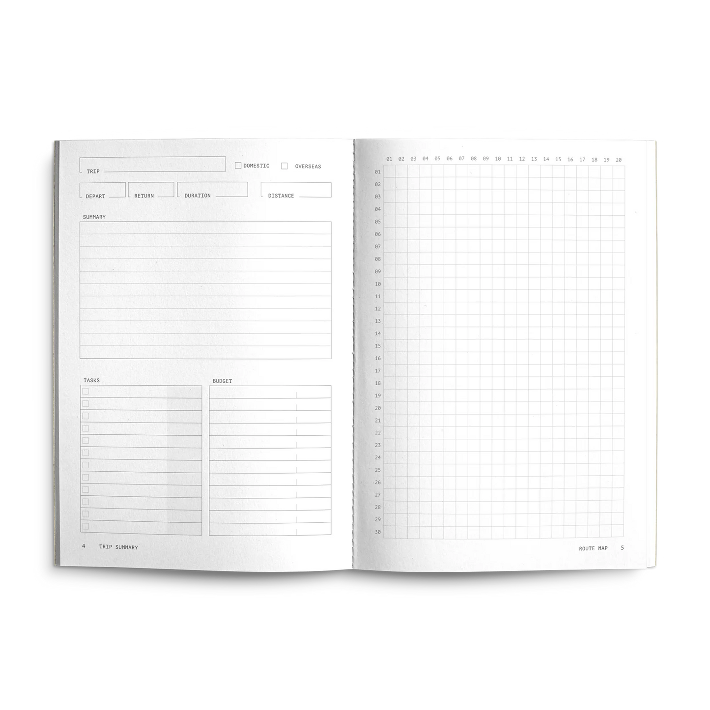 Creator's Friend Travel Planner A5 - Jade