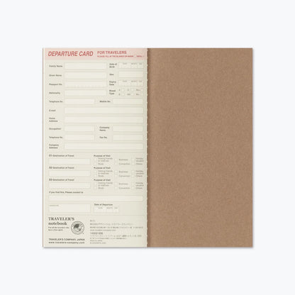 TRAVELER'S Notebook Refill 2027 Weekly + Memo (Regular Size)