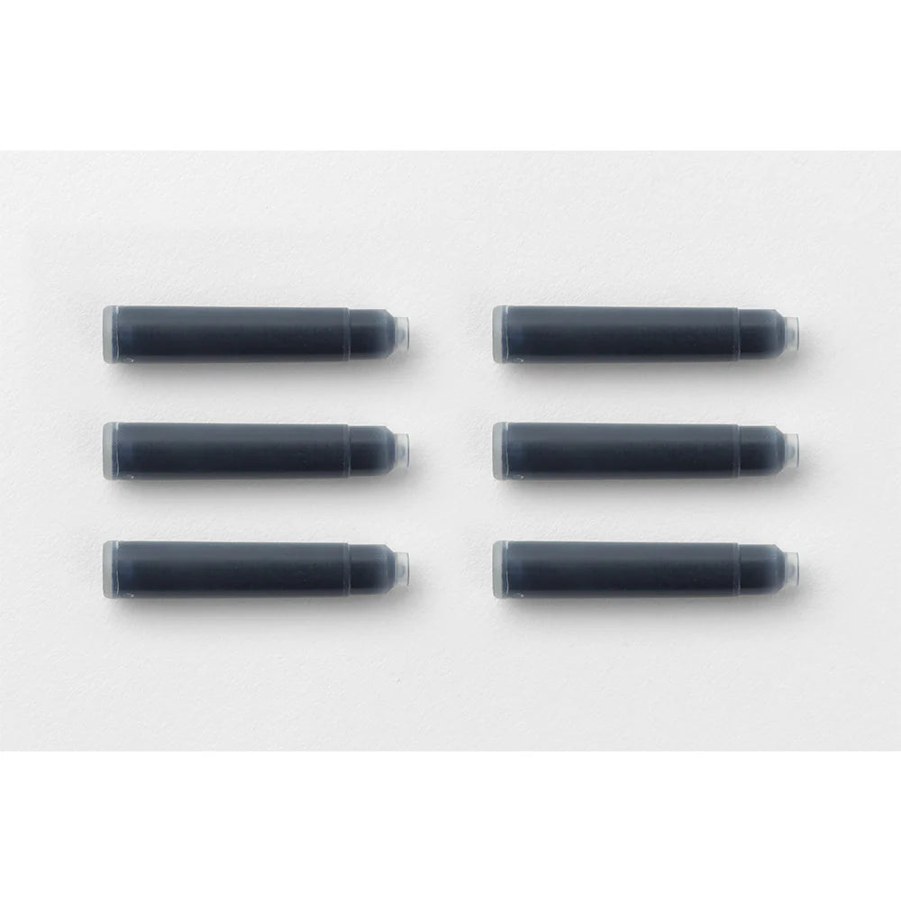 TRAVELER'S Company Fountain Pen Ink Cartridge (6-Pack) - Blue-Black