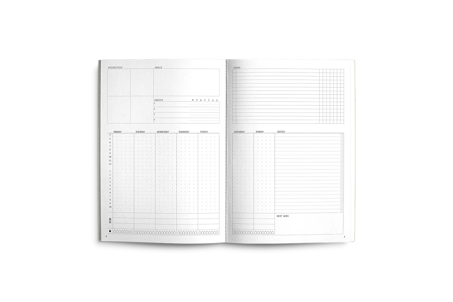 Creator's Friend Weekly Dashboard (26-week) - Flax Green