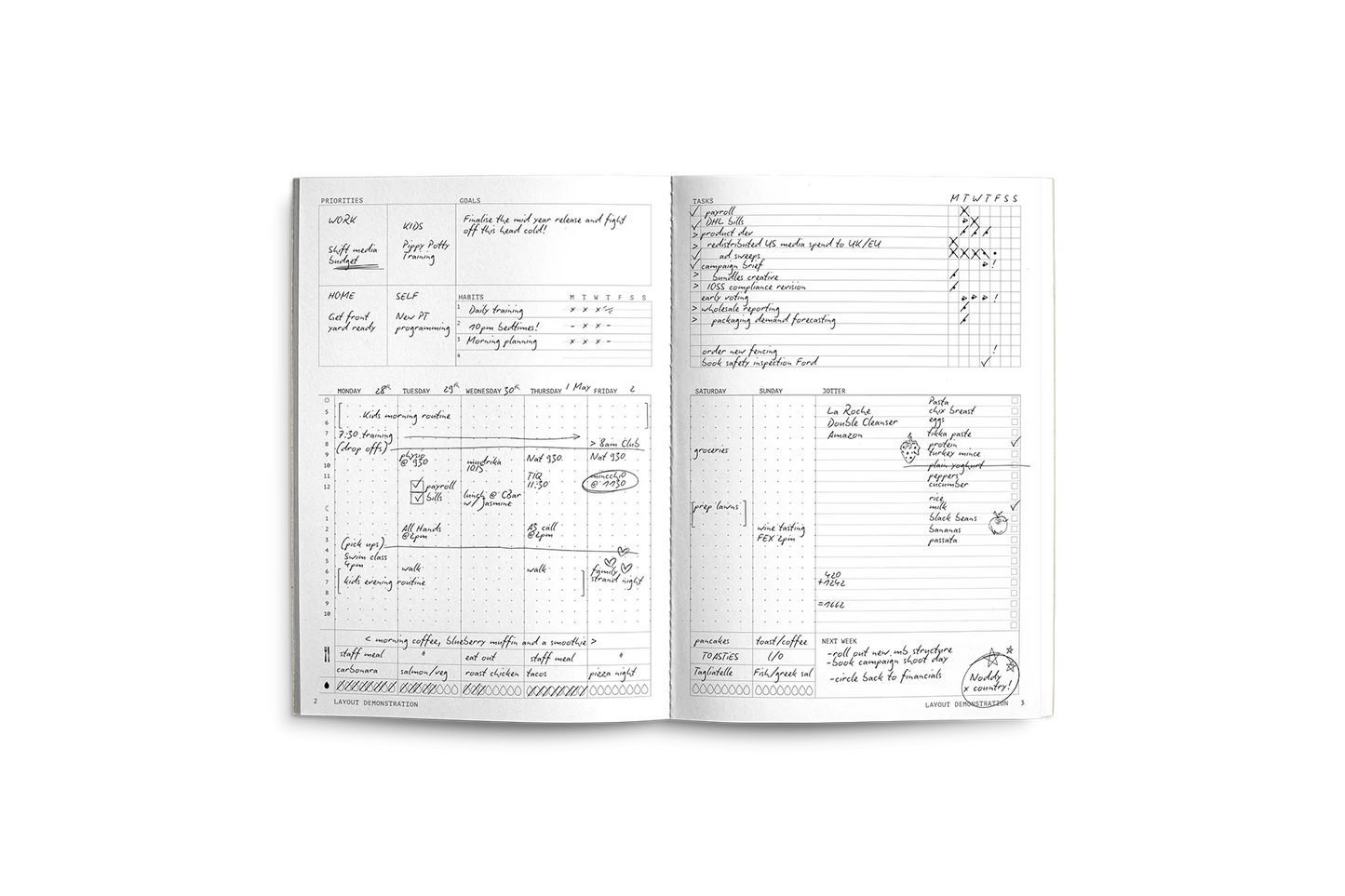 Creator's Friend Weekly Dashboard (26-week) - Flax Green