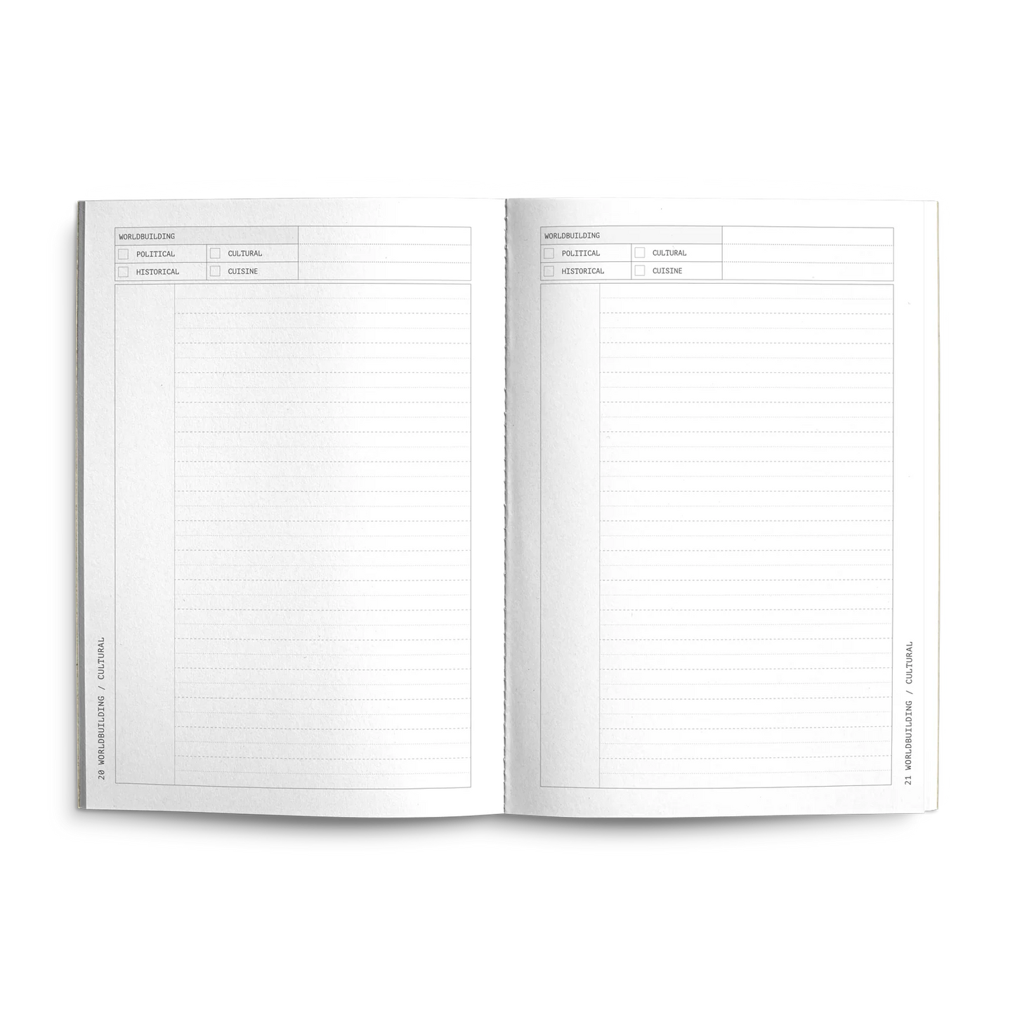 Creator's Friend Writer's Planner A5 - Double Cream Yellow