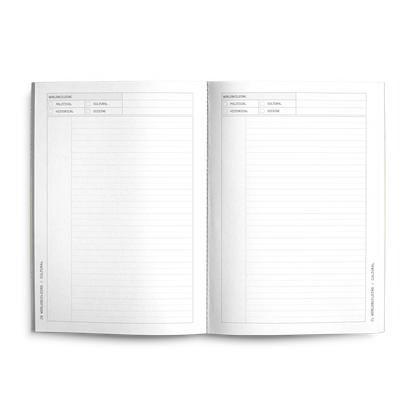 Creator's Friend Writer's Planner A5 - Double Cream Yellow