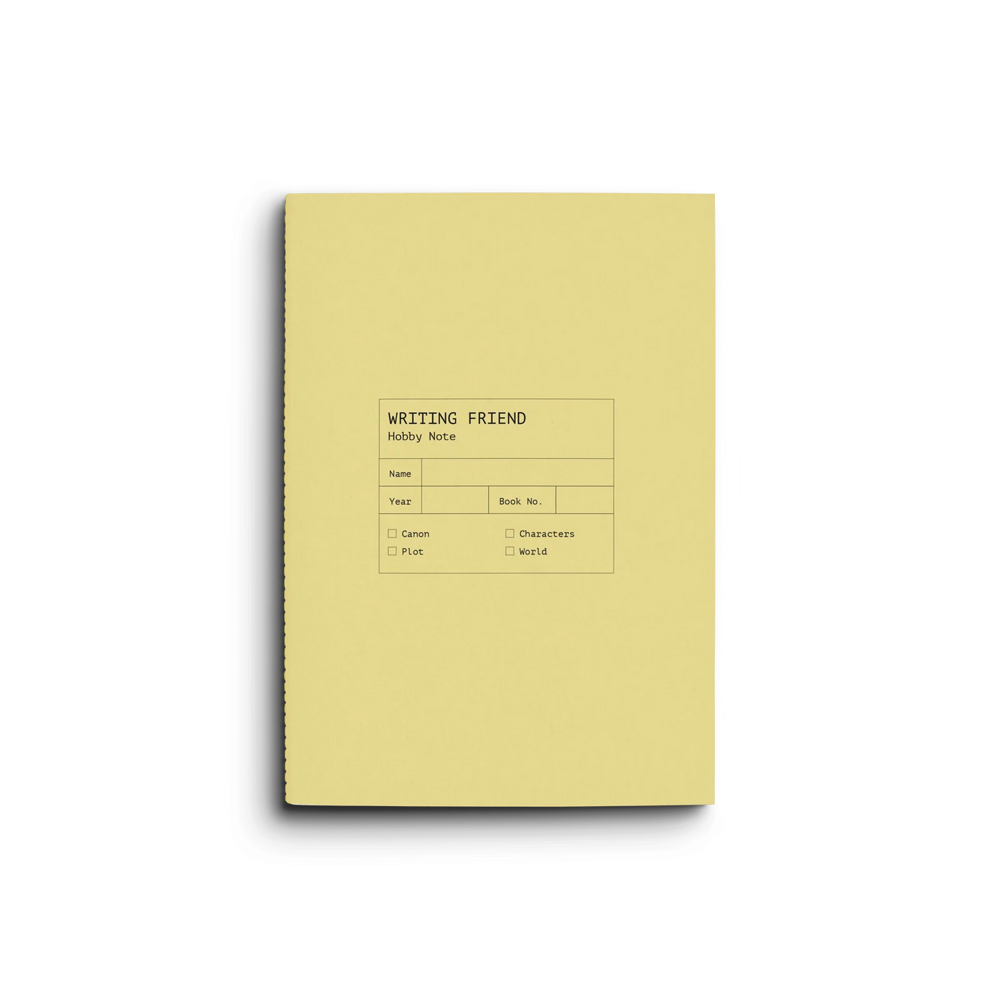 Creator's Friend Writer's Planner A5 - Double Cream Yellow