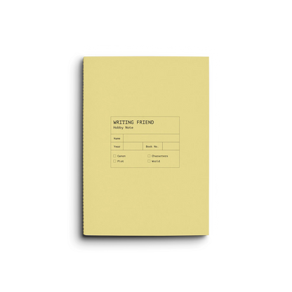 Creator's Friend Writer's Planner A5 - Double Cream Yellow