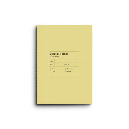 Creator's Friend Writer's Planner A5 - Double Cream Yellow
