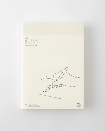 MD Notebook Diary 2027 1 Day 1 Page A5