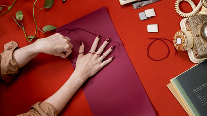 Creator's Friend Refillable Notebook Folio (Salty Plum)