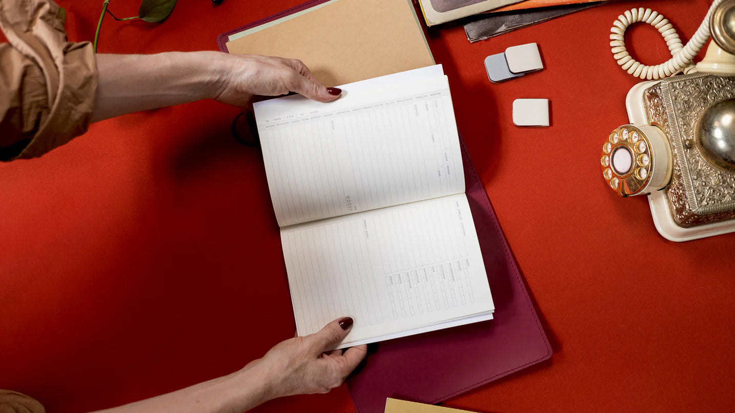 Creator's Friend Refillable Notebook Folio (Salty Plum)