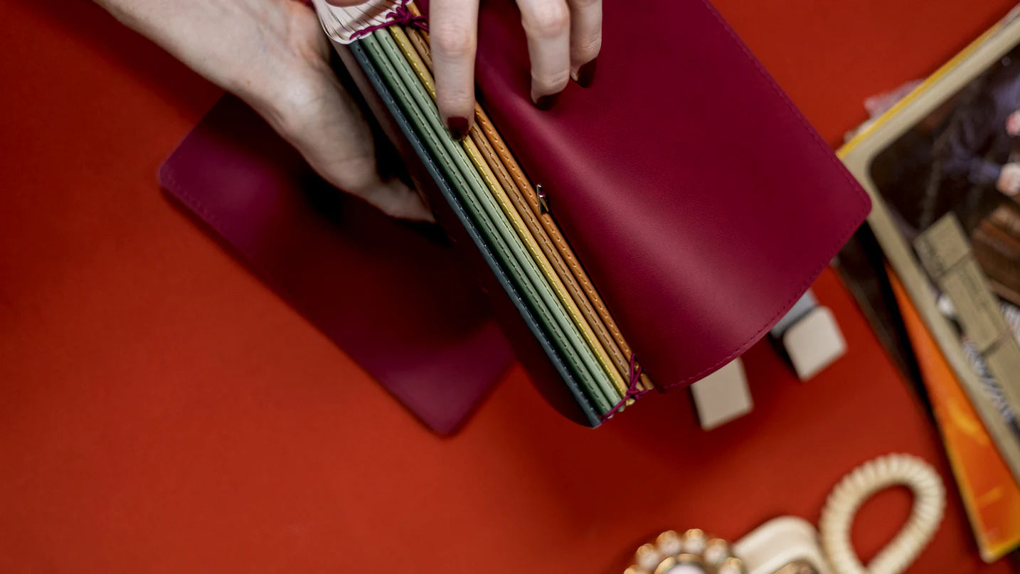 Creator's Friend Refillable Notebook Folio (Salty Plum)