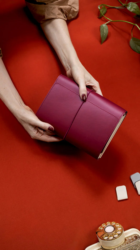 Creator's Friend Refillable Notebook Folio (Salty Plum)