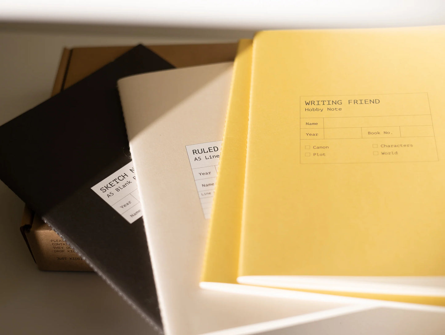 Creator's Friend Writer's Planner A5 - Double Cream Yellow